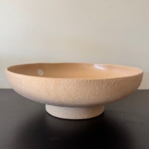 H&M Home bowl made in portugal terracota ceramic oversized large fruit catchall
